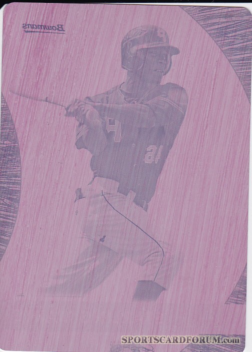 2012 Bowman's Best Prospects Printing Plates Magenta #BBP23 Starling Marte 1/1