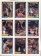 1992-93 Topps Promo Panel #NNO Detlef Schrempf/Patrick Ewing/Karl Malone/Rony Seikaly/Buck Williams/Michael Jordan/Chris Corchiani/Willie Burton/Mitch Richmond