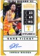 2020-21 Contenders Draft Picks Game Ticket Green #125 Jordan Bowden