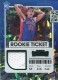 2021-22 Contenders Rookie Ticket Swatches Green Ice #38 Luka Garza