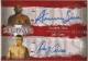 2010 Leaf MMA Showdowns Dual Autographs Red #AS2LC1 Assuerio Silva/ Luiz Cane