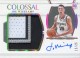 2021-22 National Treasures Colossal Material Autographs Prime #49 Joe Wieskamp - Quantity: 1 - Owned by: bballkm32 