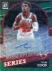 2021-22 Donruss Optic Signature Series Green Wave #41 Tyler Cook