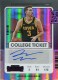 2022 Panini Chronicles Draft Picks College Ticket Pink #6 Jordan Bohannon