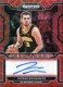 2022-23 Prizm Draft Picks College Penmanship Prizms Choice Red #30 Jordan Bohannon