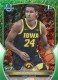 2022-23 Bowman University Chrome Green Shimmer Refractor #71 Kris Murray