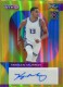 2022-23 Leaf Vivid Yellow Autograph #BAKM1 Keegan Murray
