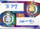 2022-23 Leaf Vivid Colorful Combos White Autographs #CC37 Kris Murray / Keegan Murray