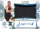 2021-22 Leaf Trinity Flashback Patch Autographs Holo Platinum #PAJW1 Joe Wieskamp (released In 2022-23 Leaf Trinity)