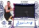 2021-22 Leaf Trinity Flashback Patch Autographs Holo Purple #PAJW1 Joe Wieskamp (released In 2022-23 Leaf Trinity)