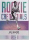2017-18 Status Rookie Credentials #11 Kyle Kuzma