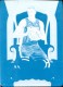 2021-22 Crown Royale Rookie Royalty Printing Plate Cyan #31 Luka Garza