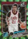 2023-24 Donruss Holo Green Laser #205 Emoni Bates