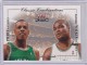 2001-02 Fleer Platinum Classic Combinations #12CC Antoine Walker/Paul Pierce