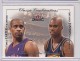 2001-02 Fleer Platinum Classic Combinations #5CC Vince Carter/Antawn Jamison