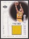 2000 Upper Deck Lakers Master Collection Game Jerseys #JWJ Jerry West - Quantity: 1 - Owned by: MJFan 