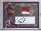 2003-04 Fleer Patchworks Vince Carter Autographs #VC8 Vince Carter Patch Purple