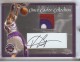 2003-04 Fleer Patchworks Vince Carter Autographs #VC9 Vince Carter Patch Red