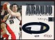 2004 Sage Jerseys Platinum #J1 Rafael Araujo - Quantity: 1 - Owned by: MJFan 