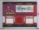 2006-07 Topps Triple Threads Relics Autographs #10 Andrea Bargnani Raptors