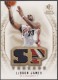 2008-09 SP Rookie Threads SP Threads Patch #TLJ LeBron James - Quantity: 2 - Owned by: MJFan 
