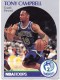 1990-91 Hoops #185 Tony Campbell