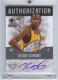2008-09 SP Rookie Threads Authorization #AUKD Kevin Durant