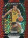 2024 Prizm Draft Picks All-American Prizms Red Pulsar #19 Keegan Murray