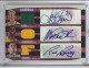 2006-07 Topps Triple Threads Relics Combos Autographs #2 Larry Bird/ Magic Johnson/ Rick Barry