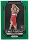 2024-25 Prizm Emergent Prizms Green #3 Kyshawn George