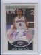 2007-08 Bowman Chrome Refractors Rookie Autographs #128 Acie Law - Quantity: 1 - BV: $40.00 - Owned by: BKBcards4ever 