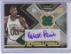 2006-07 SPx Flashback Fabrics Autographs #AFFRP Robert Parish