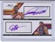 2008-09 Topps Signature Autographs Dual #TSDWC Dominique Wilkins/ Vince Carter
