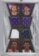 2007-08 SP Game Used Authentic Fabrics Quad #ESDO Mark Eaton/ John Stockton/ Clyde Drexler/ Hakeem Olajuwon