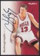 1996-97 SkyBox Premium Autographics #42 Luc Longley - Quantity: 1 - Owned by: MJFan 