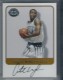 2001 Greats Of The Game Autographs #60 Antoine Walker