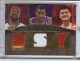 2007-08 Upper Deck Premier Rare Remnants Triple Gold #MSO Shaquille O'Neal/ Amar'e Stoudemire/ Yao Ming