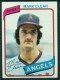 1980 Topps #638 Mark Clear - Quantity: 1 - BV: $0.32 - Owned by: Algae 