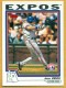 2004 Topps #90 Jose Vidro - Quantity: 1 - BV: $0.33 - Owned by: Algae 