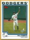 2004 Topps #242 Dave Roberts - Quantity: 1 - BV: $0.31 - Owned by: Algae 