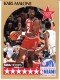 1990-91 Hoops #21 Karl Malone - Quantity: 3 - Owned by: jaybird_1981 