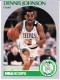 1990-91 Hoops #41 Dennis Johnson - Quantity: 1 - Owned by: jaybird_1981 