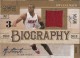 2009-10 Playoff National Treasures Biography Materials #5 Dwyane Wade