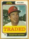 1974 Topps Traded #42T Claude Osteen - Quantity: 1 - BV: $0.48 - Owned by: Algae 