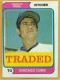 1974 Topps Traded #516T Horacio Pina - Quantity: 1 - BV: $0.47 - Owned by: Algae 