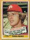 1976 Topps Traded #58T Ron Reed - Quantity: 1 - BV: $0.44 - Owned by: Algae 