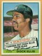 1976 Topps Traded #528T Dock Ellis - Quantity: 1 - BV: $0.43 - Owned by: Algae 