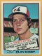 1976 Topps Traded #579T Clay Kirby - Quantity: 1 - BV: $0.41 - Owned by: Algae 