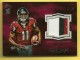 2011 Topps Inception Rookie Relics Patch Red #RPJJ Julio Jones