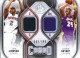 2009-10 SP Game Used Combo Materials #CMJK Joe Johnson/ Kobe Bryant